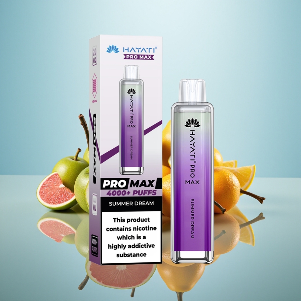 Hayati Pro Max 4000 퍼프 디스포저블 베이프 썸머 드림