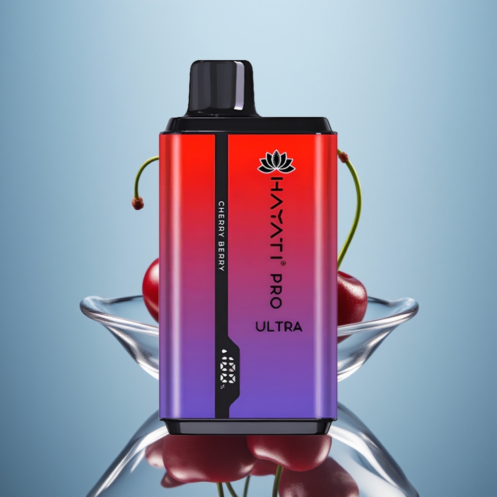 Hayati Pro Ultra 15000 퍼프 디스포저블 베이프 체리 베리