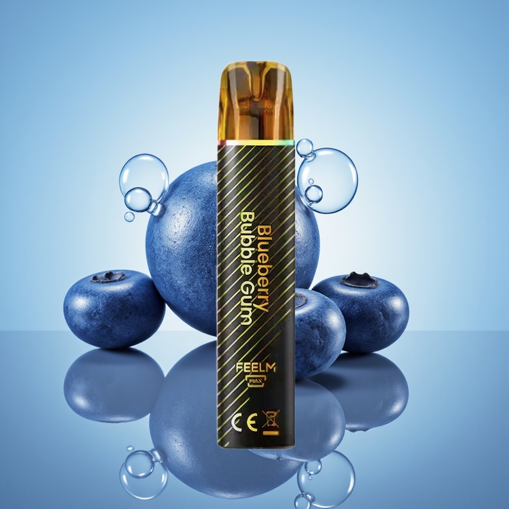 JNR Black&Golden 600+200 퍼프 블루베리 버블검 디스포저블 베이프 (550mAh, 2ml)