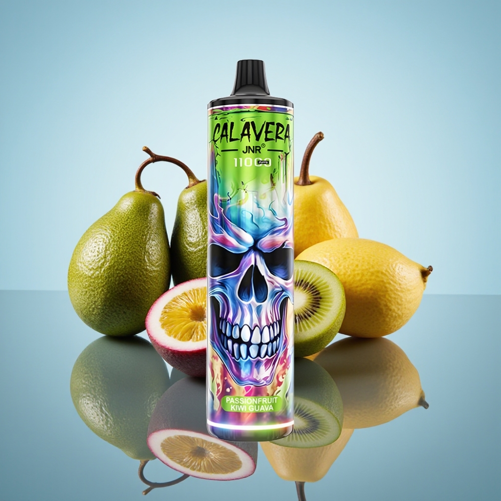 JNR Calavera 11000 퍼프 디스포저블 베이프 패션프룻 키위 구아바 850mAh