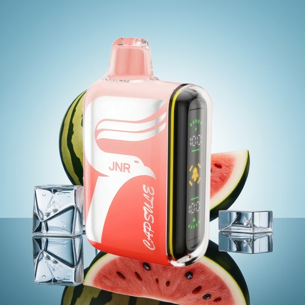 JNR Capsule 15000 퍼프 워터멜론 브라즈 아이스 듀얼 메시 코일 20ml