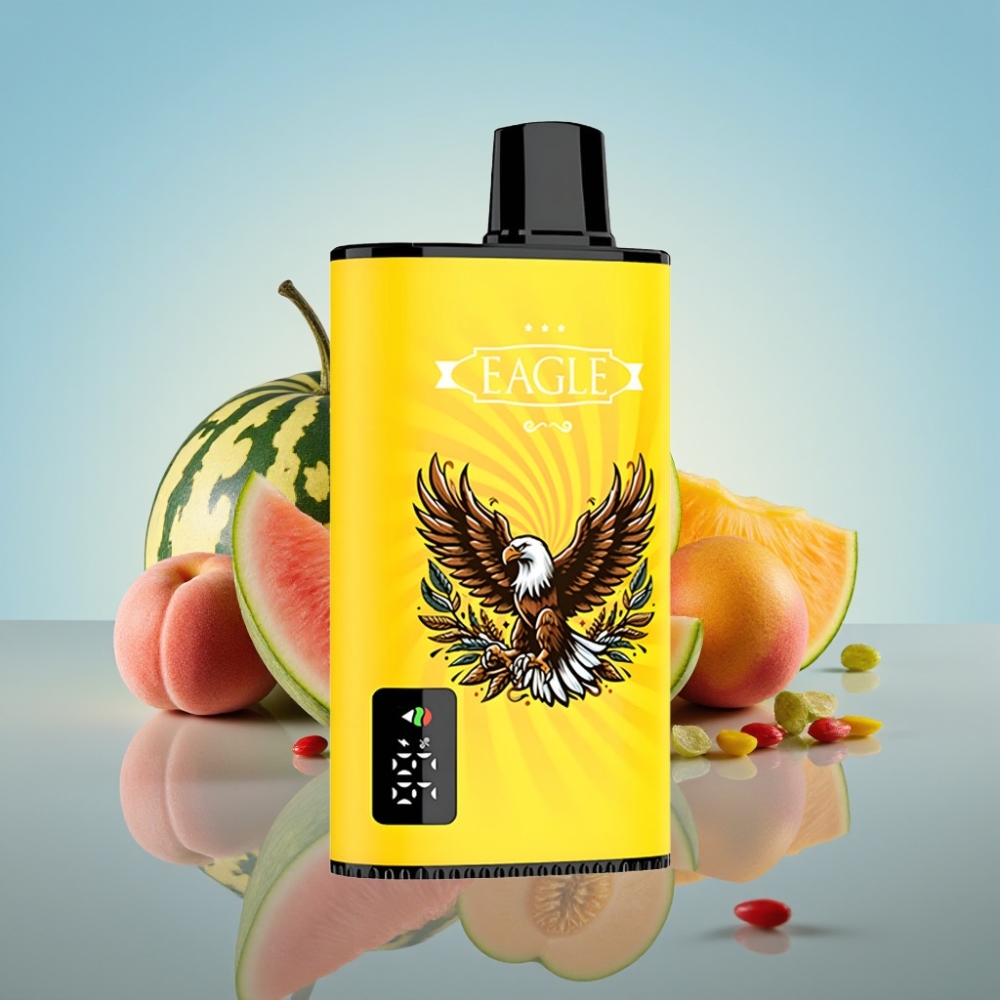 JNR EAGLE Smart 23000 퍼프 디스포저블 베이프 피치 망고 워터멜론 25ml 750mAh