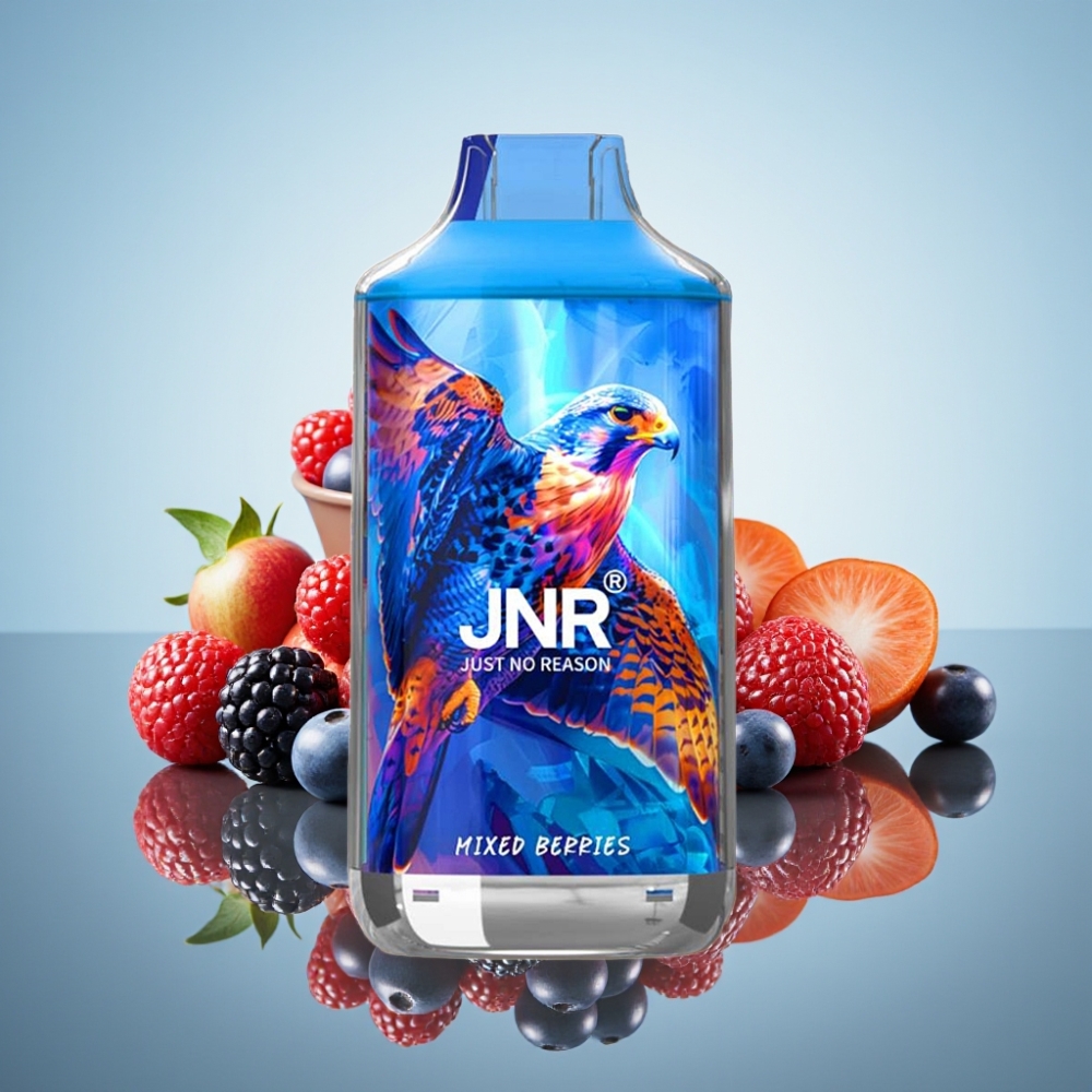 JNR Falcon 16000 퍼프 듀얼 메쉬 코일 믹스드 베리즈 디스포저블 베이프