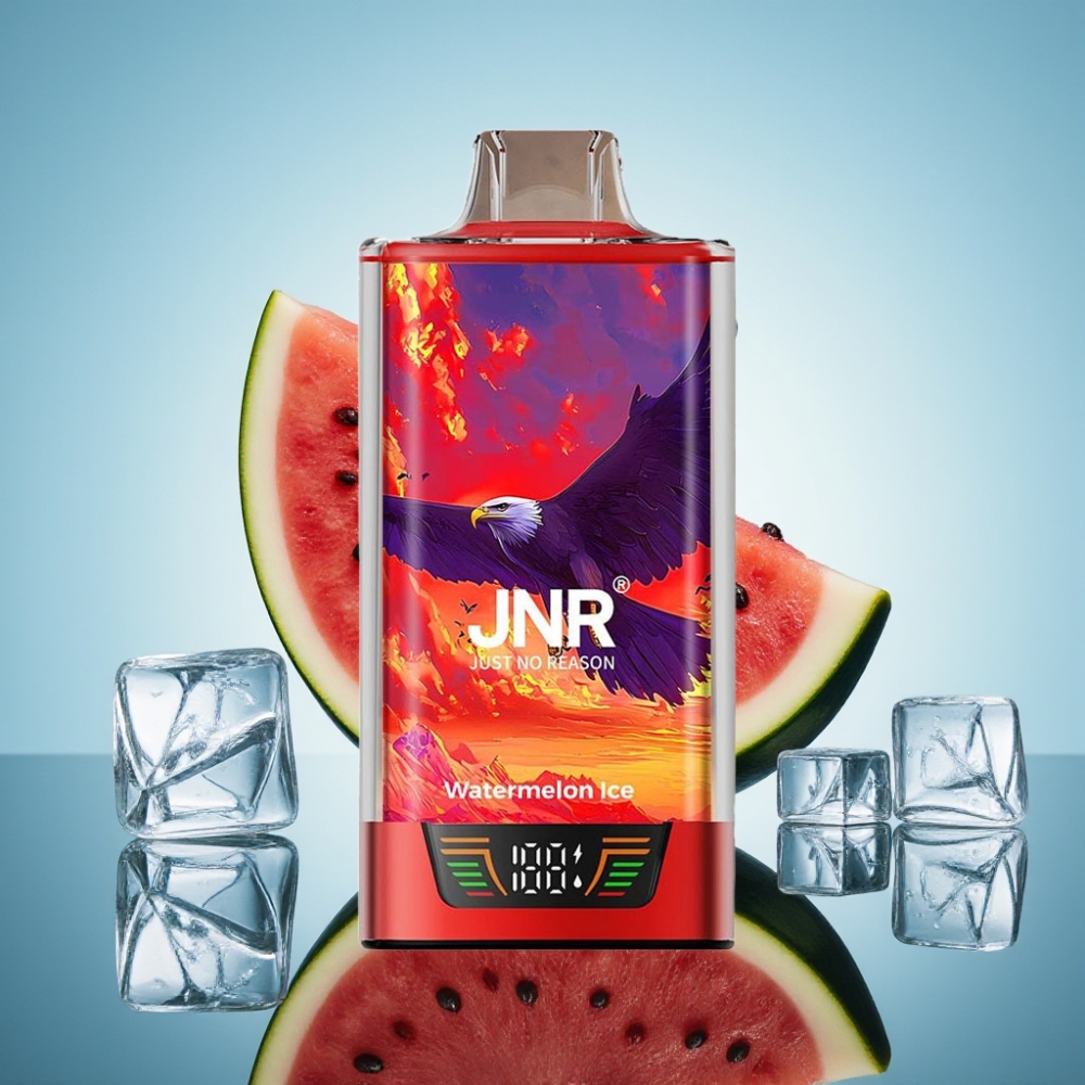 JNR Falcon Pro 28000 디스포저블 베이프 워터멜론 아이스 30ml 28000퍽 5% 니코틴