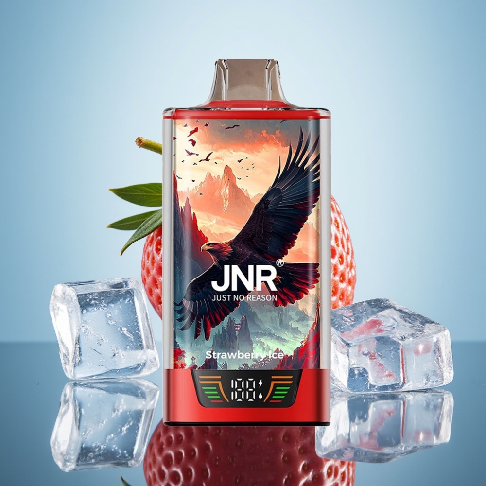 JNR Falcon Pro 28000 디스포저블 베이프 스트로베리 아이스 (30ml/950mAh/5%)