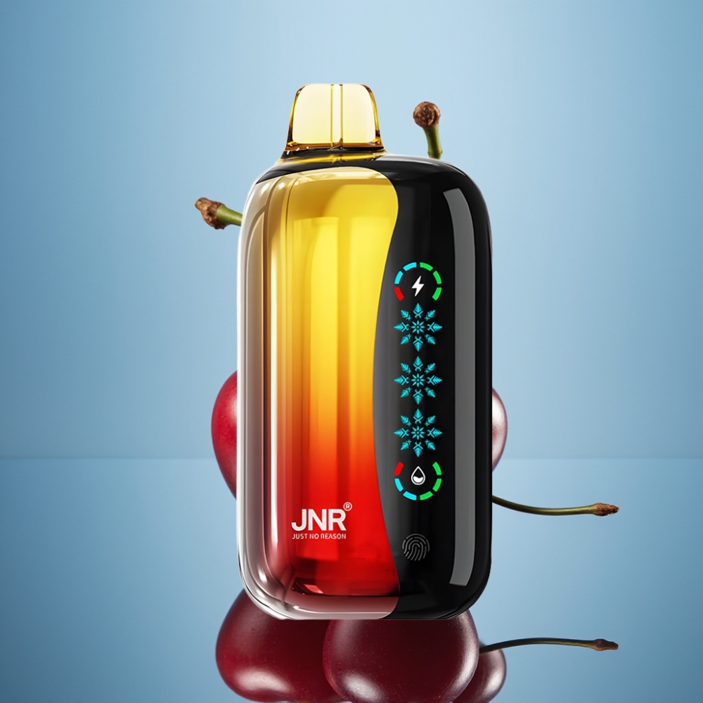 JNR Flex Ice 21000 퍼프 디스포저블 베이프 체리 콜라 (터치 스크린, 공기 조절)