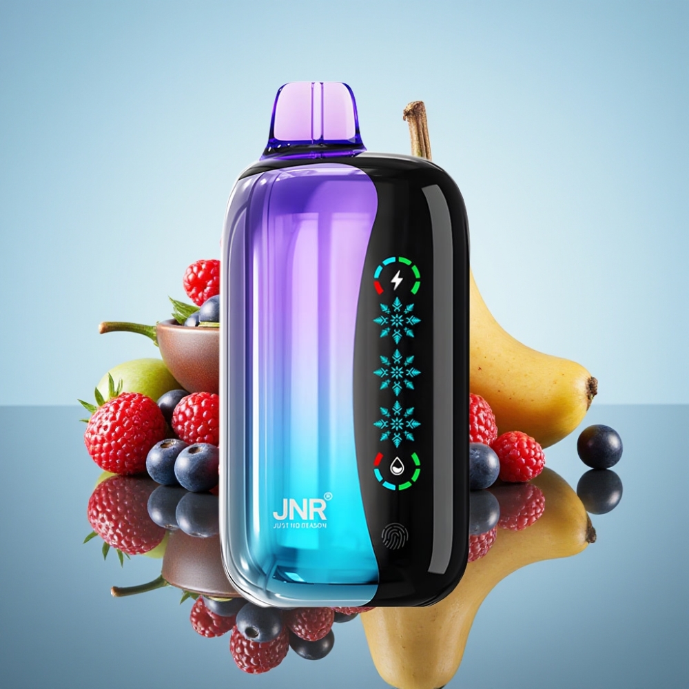 JNR Flex Ice 21000 퍼프 스크린 조절 디스포저블 베이프 믹스드 베리
