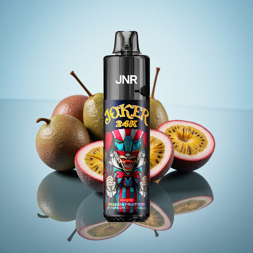 JNR Joker 24K Puffs 디스포저블 베이프 패션프룻 키위 리필러블 팟 800mAh 배터리