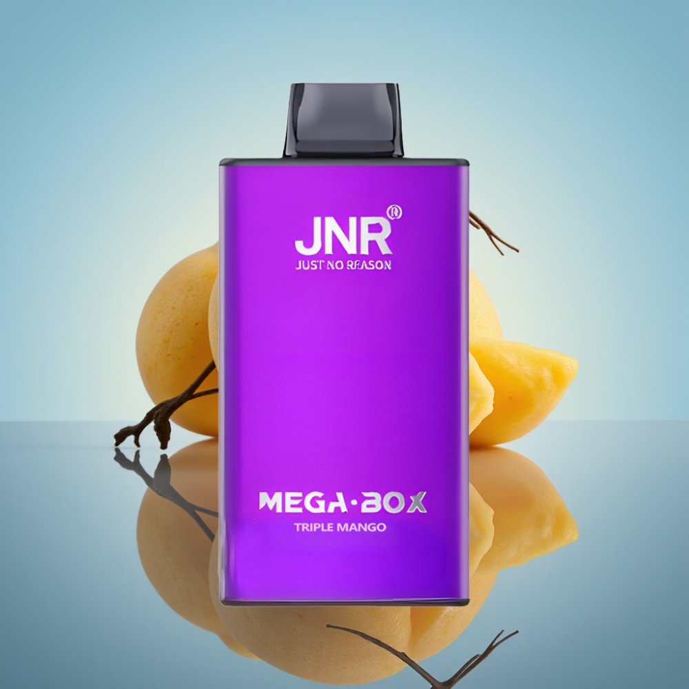 JNR Mega Box 25000 퍼프 디스포저블 베이프 트리플 망고 (30ml/850mAh)