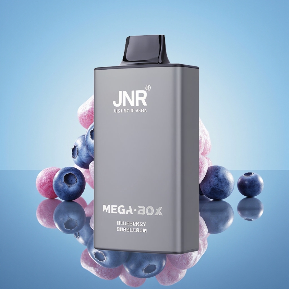 JNR Mega Box 25000 퍼프 디스포저블 베이프 블루베리 버블검