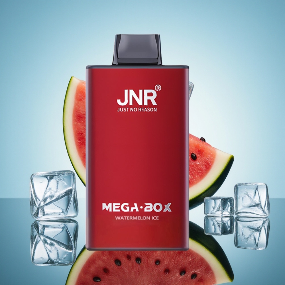 JNR Mega Box 25000 퍼프 디스포저블 베이프 워터멜론 아이스