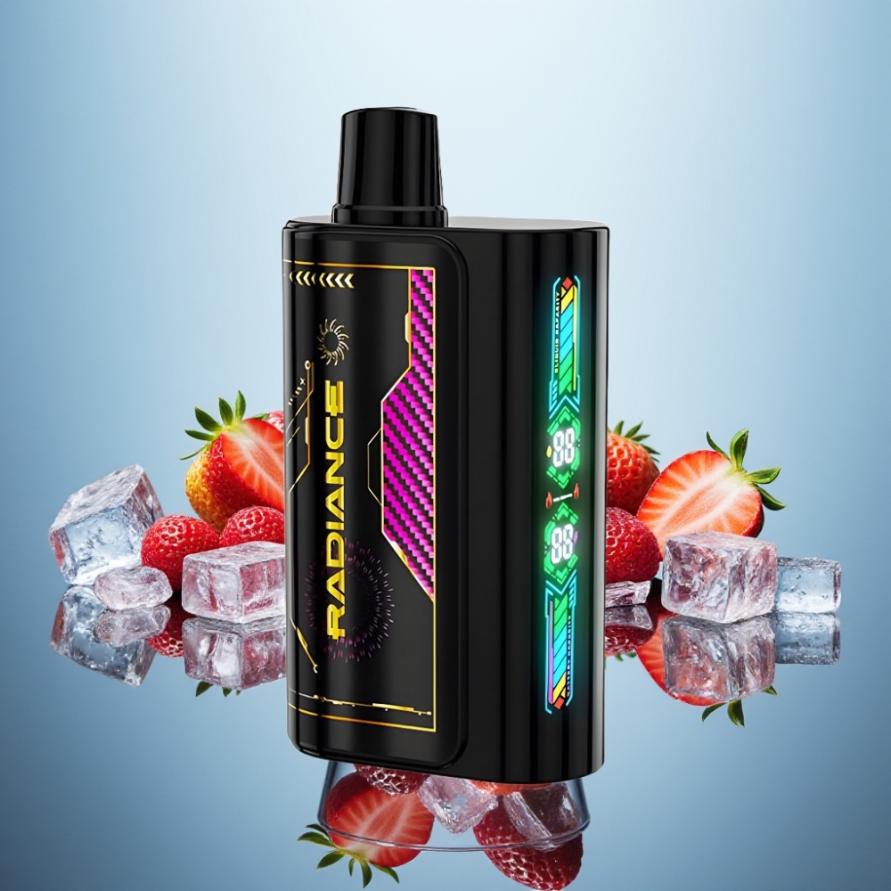 JNR Radiance 31000 퍼프 스트로베리 아이스 디스포저블 베이프