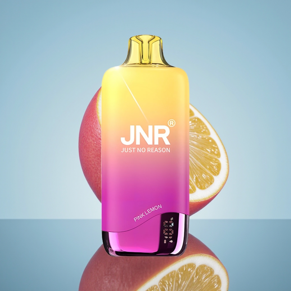 JNR Rainbow 10500 퍼프 디스포저블 베이프 핑크 레몬 (600mAh, 18ml)