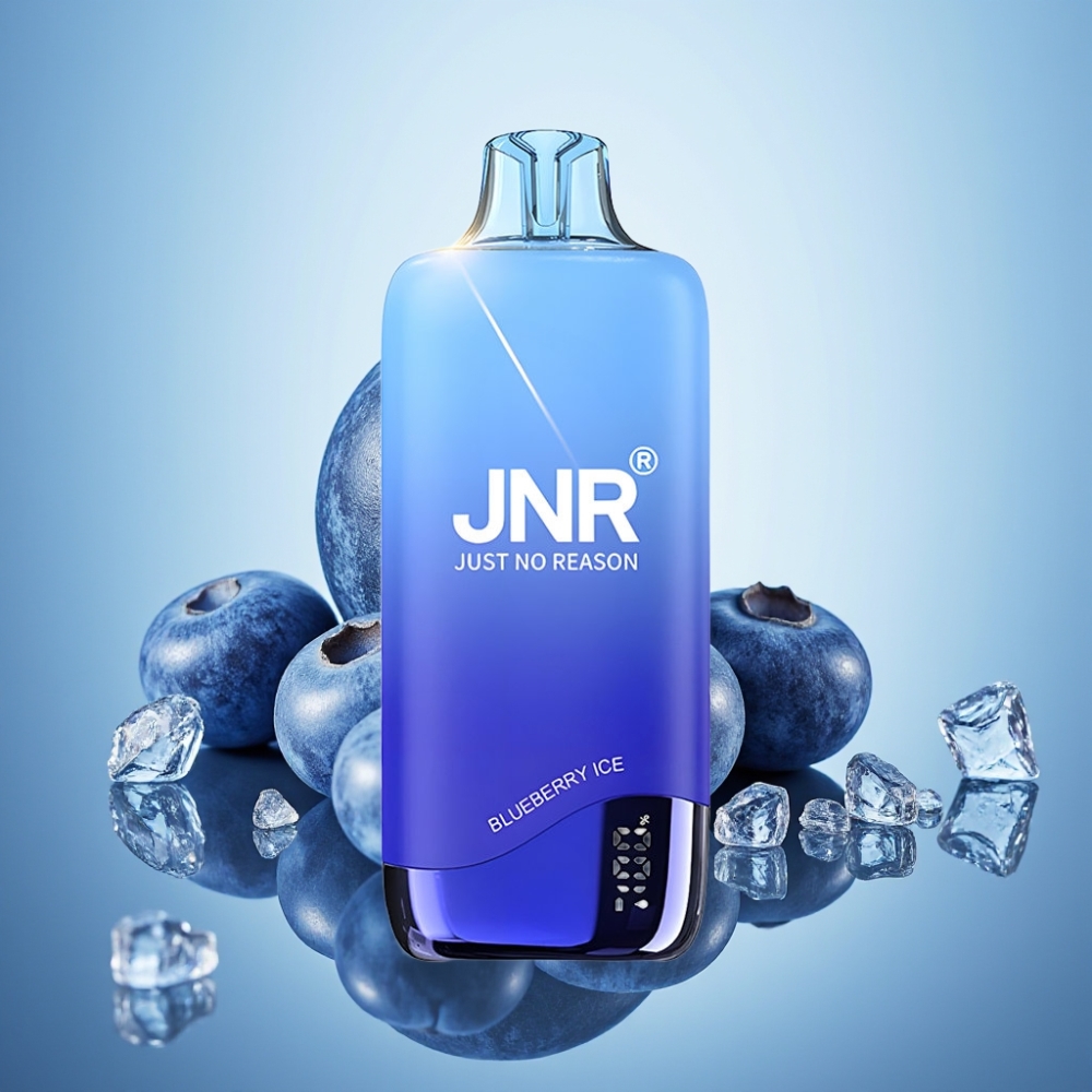 JNR Rainbow 10500 퍼프 블루베리 아이스 디스포저블 베이프 600mAh 18ml
