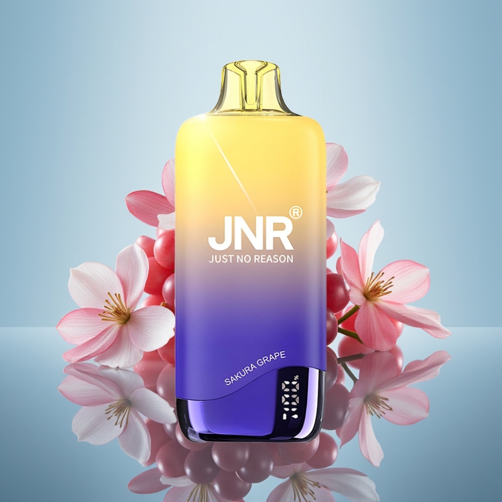 JNR Rainbow 10500 퍼프 디스포저블 베이프 사쿠라 그레이프