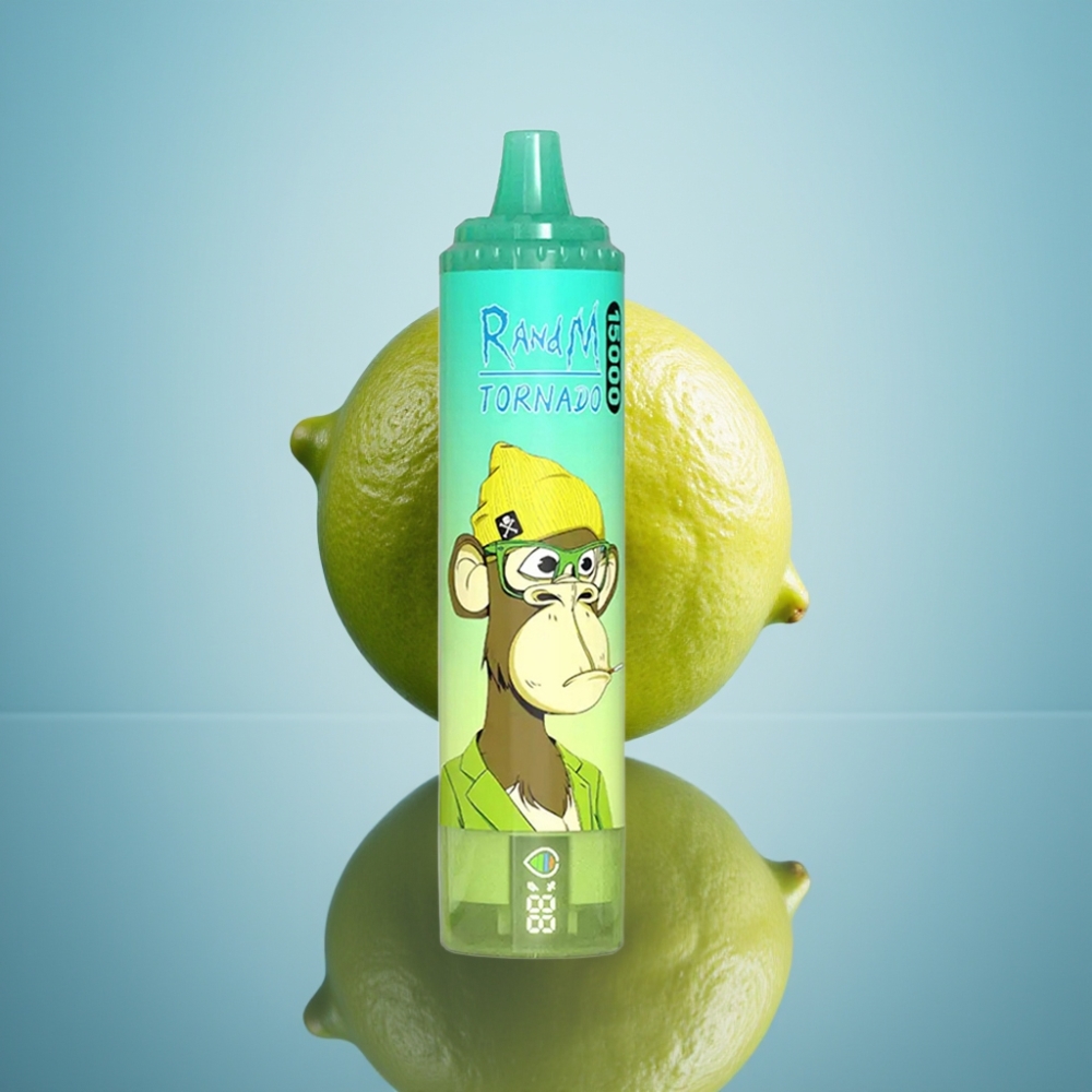 RandM Fumot Tornado 15000 퍼프 레몬라임 디스포저블 베이프 25ml 850mAh