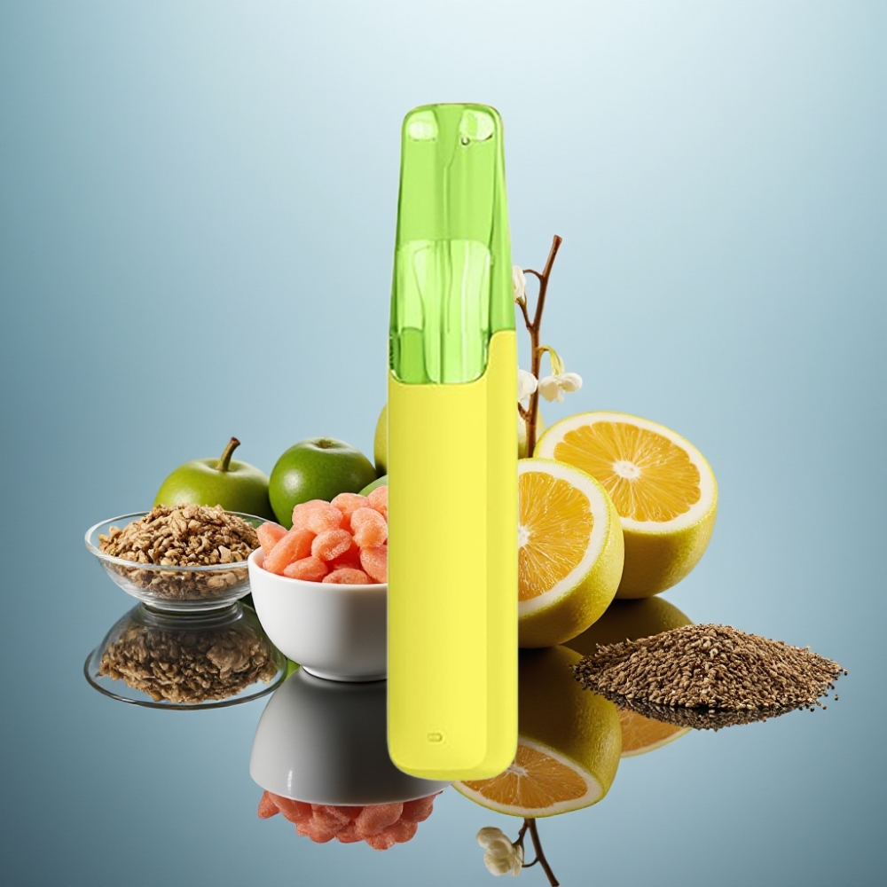 Snowplus Dash 4000 Puffs 디스포저블 장치 자스민 롱징 티 (세라믹 코일, 530mAh)
