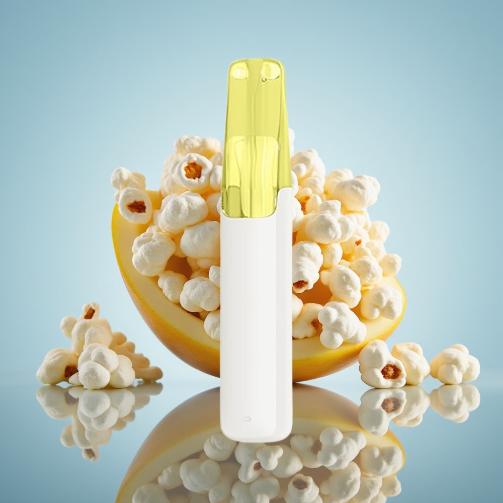 Snowplus Dash 4000 Puffs 디스포저블 (바닐라 팝콘, 7.5ml, 세라믹 코일)