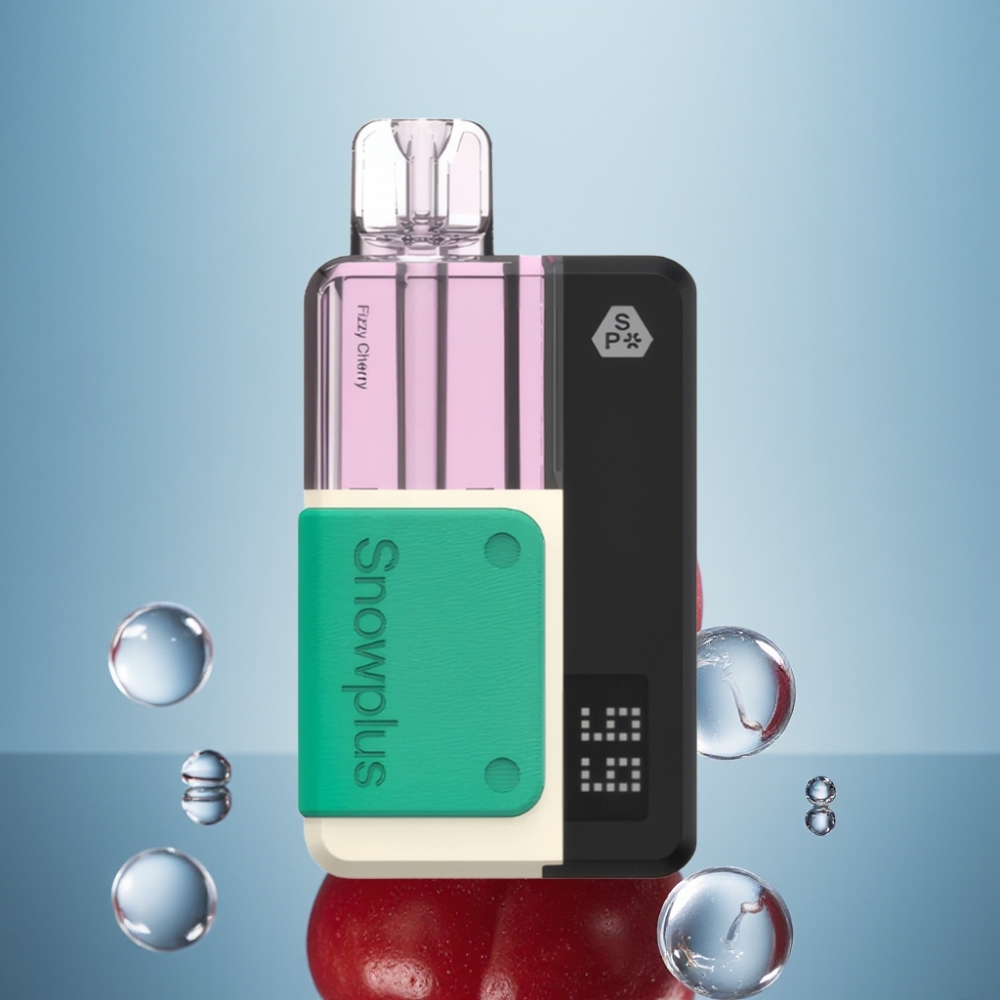 Snowplus Swift 15000 포드 키트 (피치 체리) - 듀얼 메쉬, 1000mAh, 2+10ml