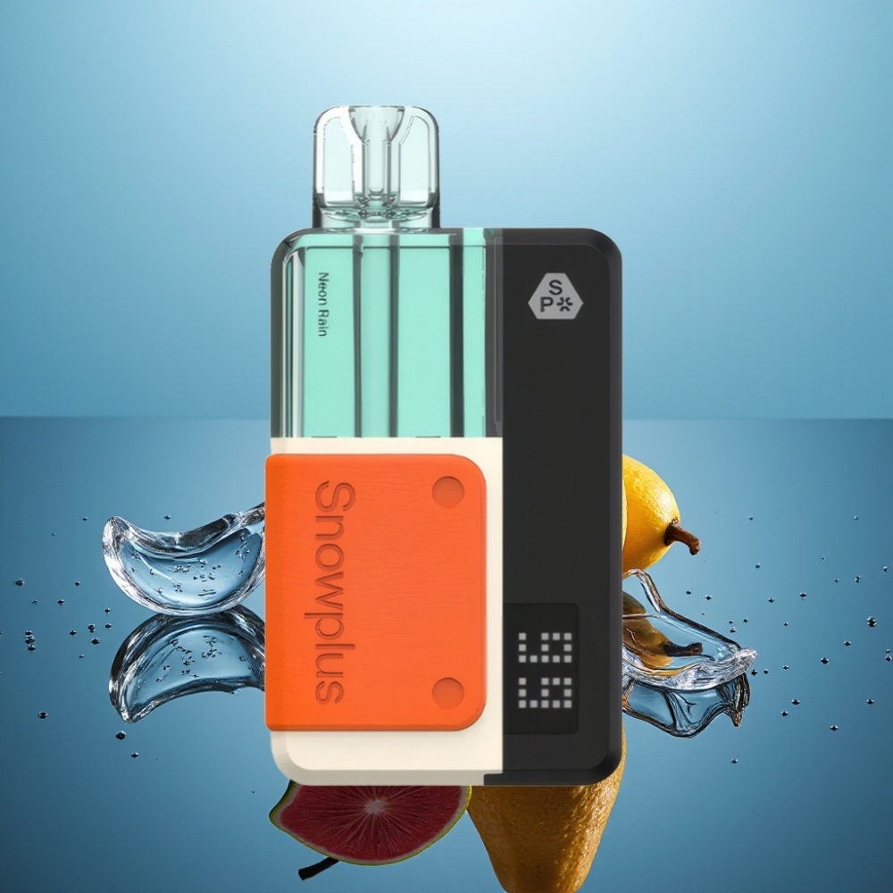 Snowplus Swift 15000 포드 키트 네온 레인 (듀얼 메시, 1000mAh, 2+10ml)