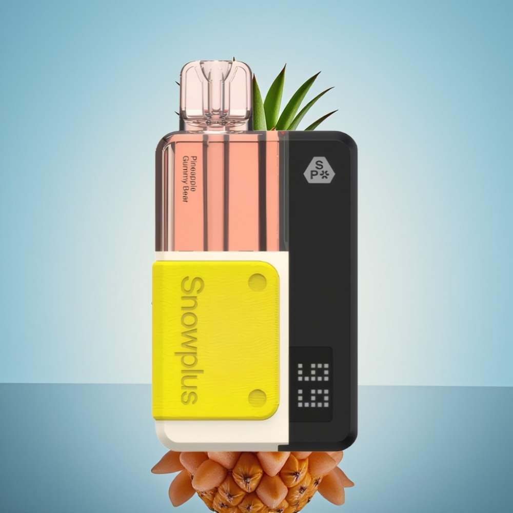 Snowplus Swift 15000 퍼프 파인애플 구미베어 팟 키트 (듀얼 메시, 1000mAh)