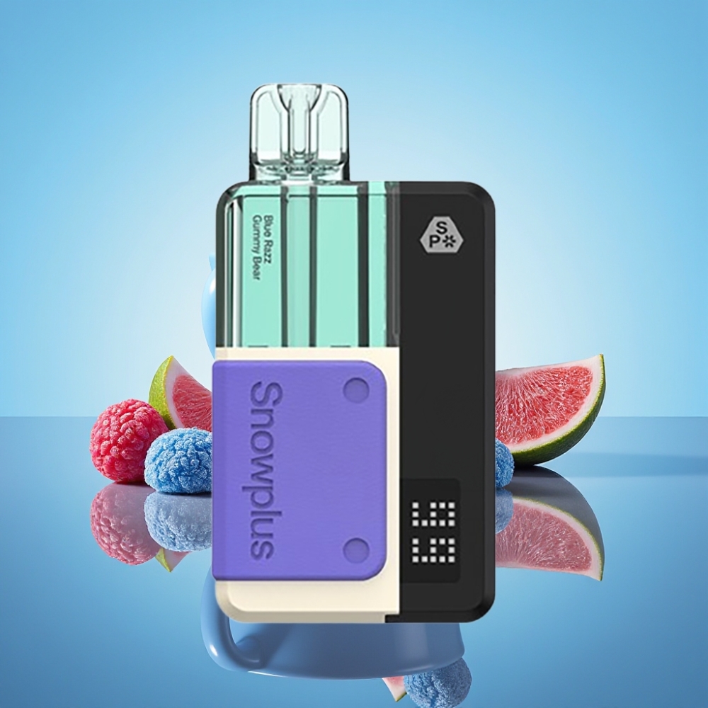 Snowplus Swift 5000 더블 메쉬 프리필드 팟 키트 (블루 라즈 베어)