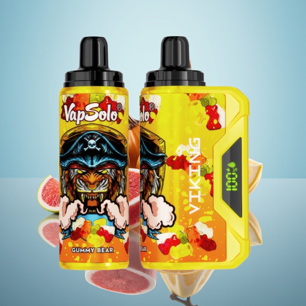 VapSolo VIKING 12000 퍼프 디스포저블 베이프 (구미베어)