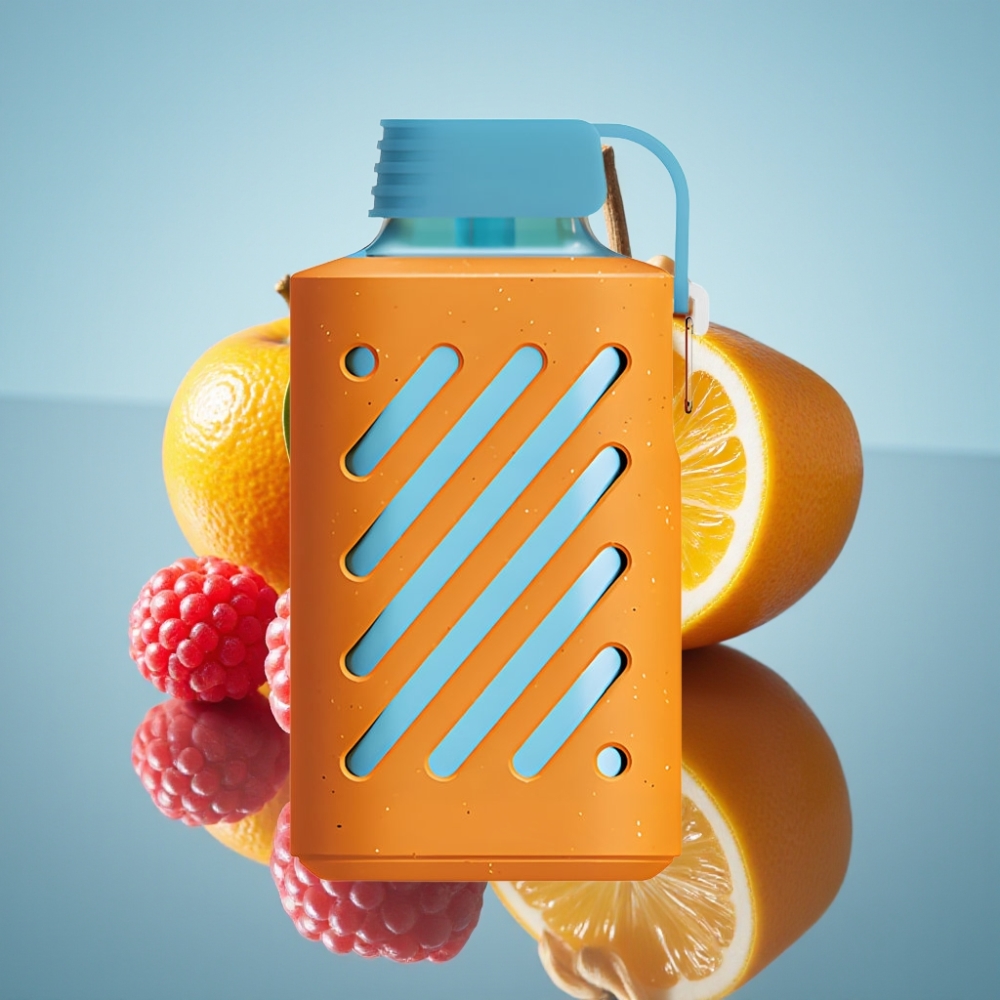 VOZOL GEAR 10000 일회용 베이프 라즈베리 탄제린 (10000퍼프, 20ml, 메시 코일, 500mAh)