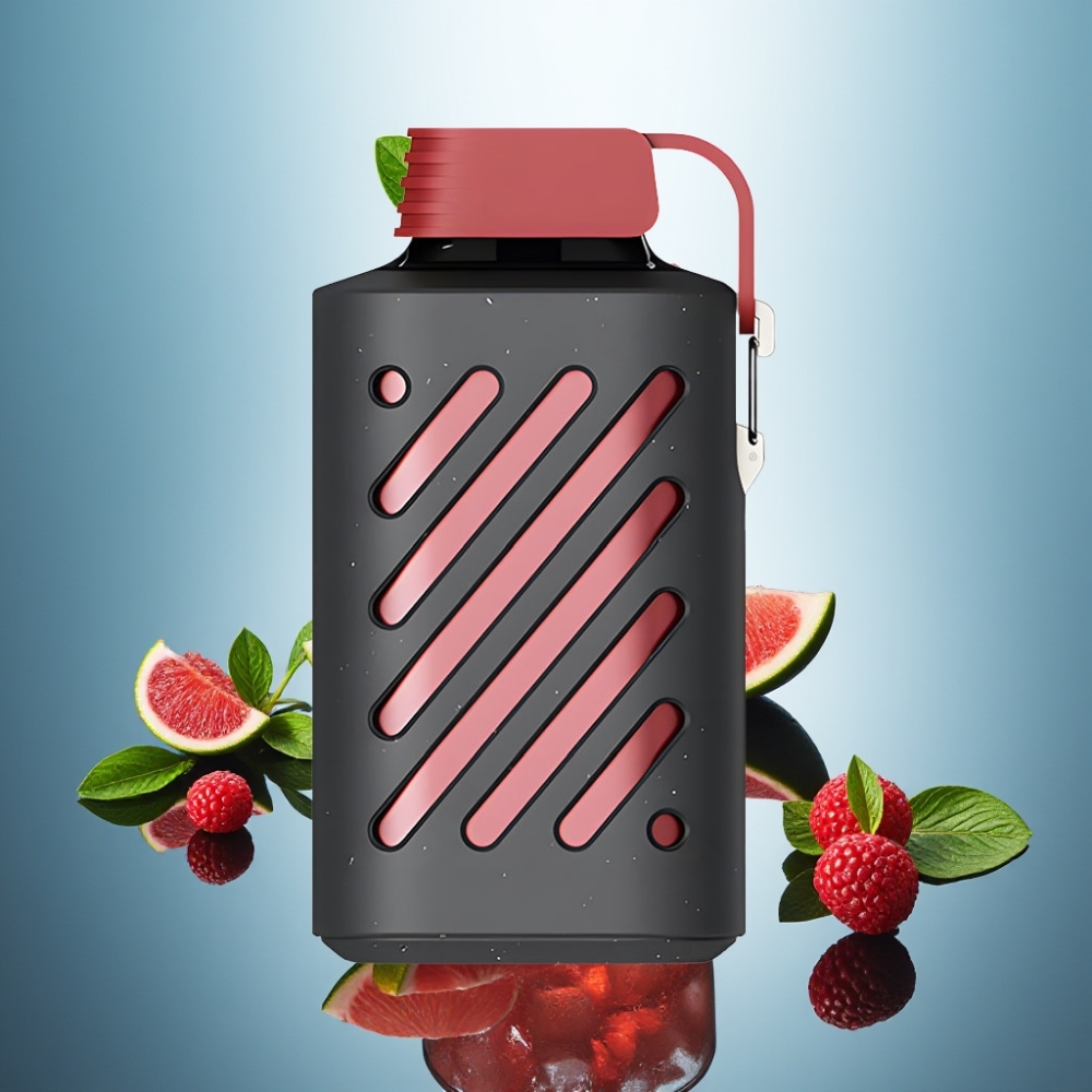 VOZOL GEAR 10000 디스포저블 베이프 레드 모히토 (10000퍼프, 20ml 용량, VAMT 메시 코일)