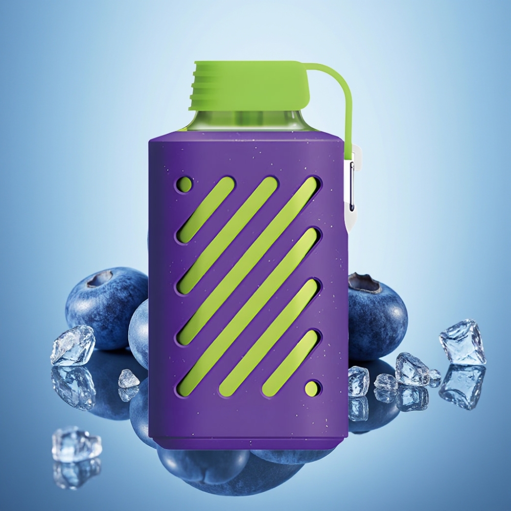 VOZOL GEAR 10000 디스포저블 베이프 블루베리 아이스, 10000 퍼프, 20ml