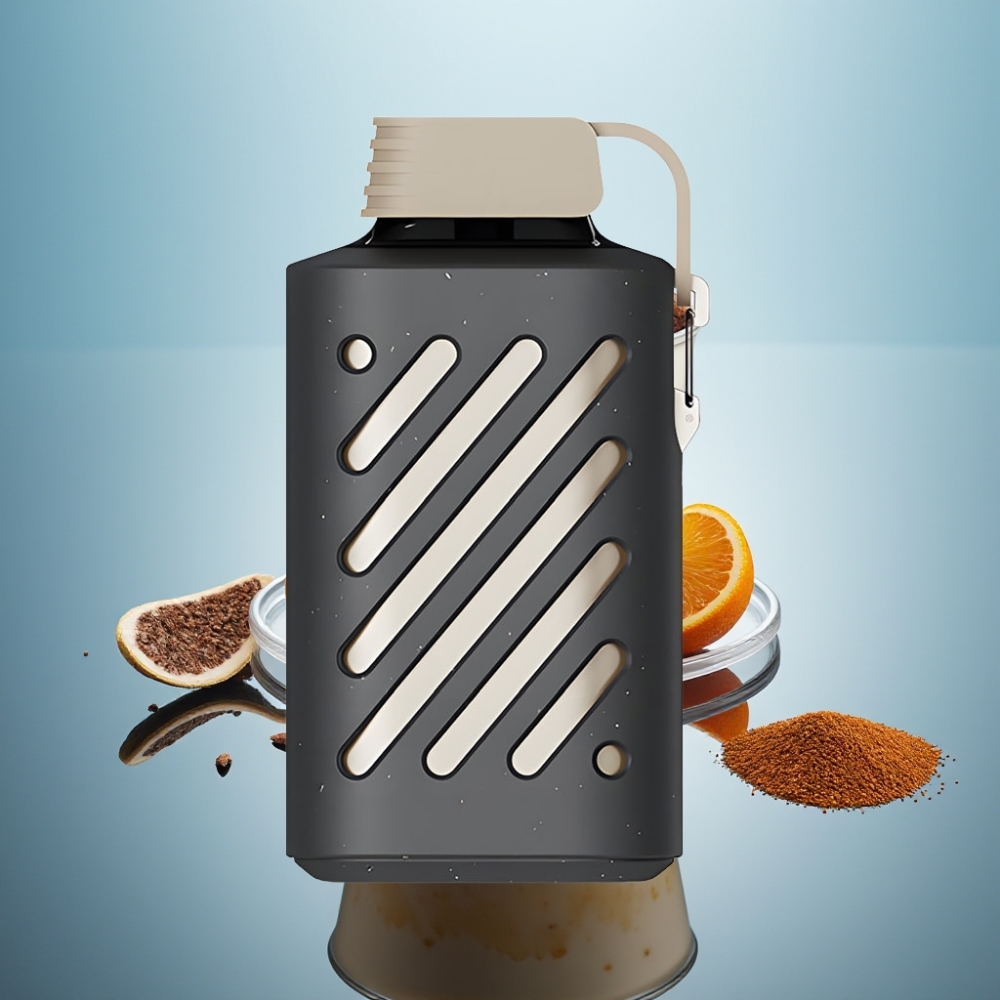 VOZOL GEAR 10000 디스포저블 베이프 크림 토바코 (10000퍼프, VAMT 메시 코일, 20ml)