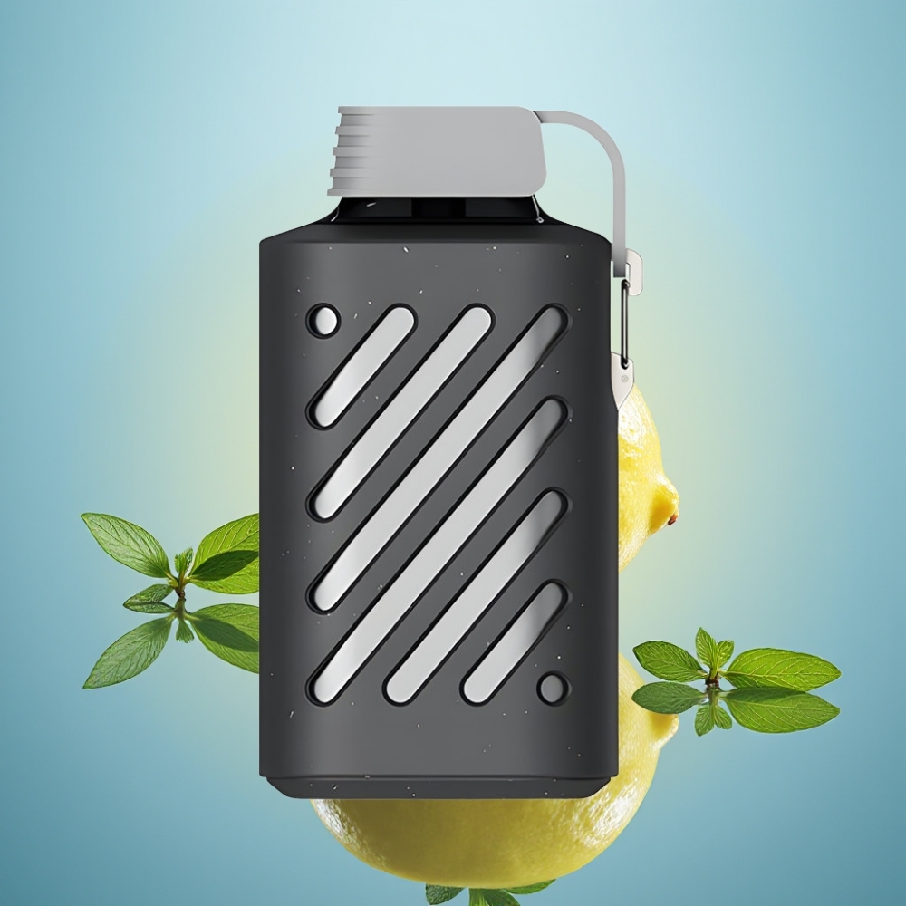 VOZOL GEAR 10000 디스포저블 베이프 레몬 민트 65% PCR 재질 20ml 액상