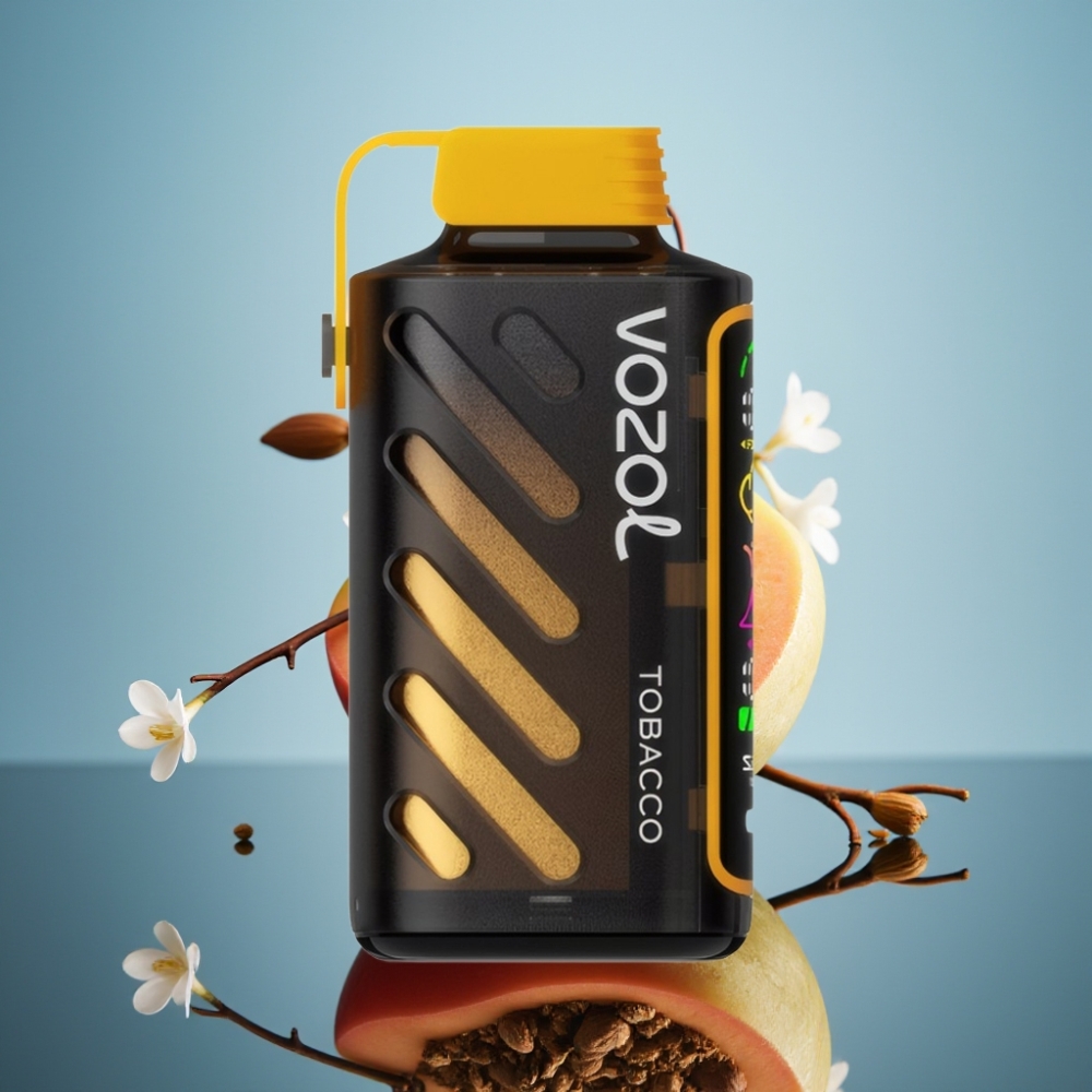 VOZOL Gear Power 20000 퍼프 듀얼 메시 코일 20mL 담배 맛 디스포저블 베이프