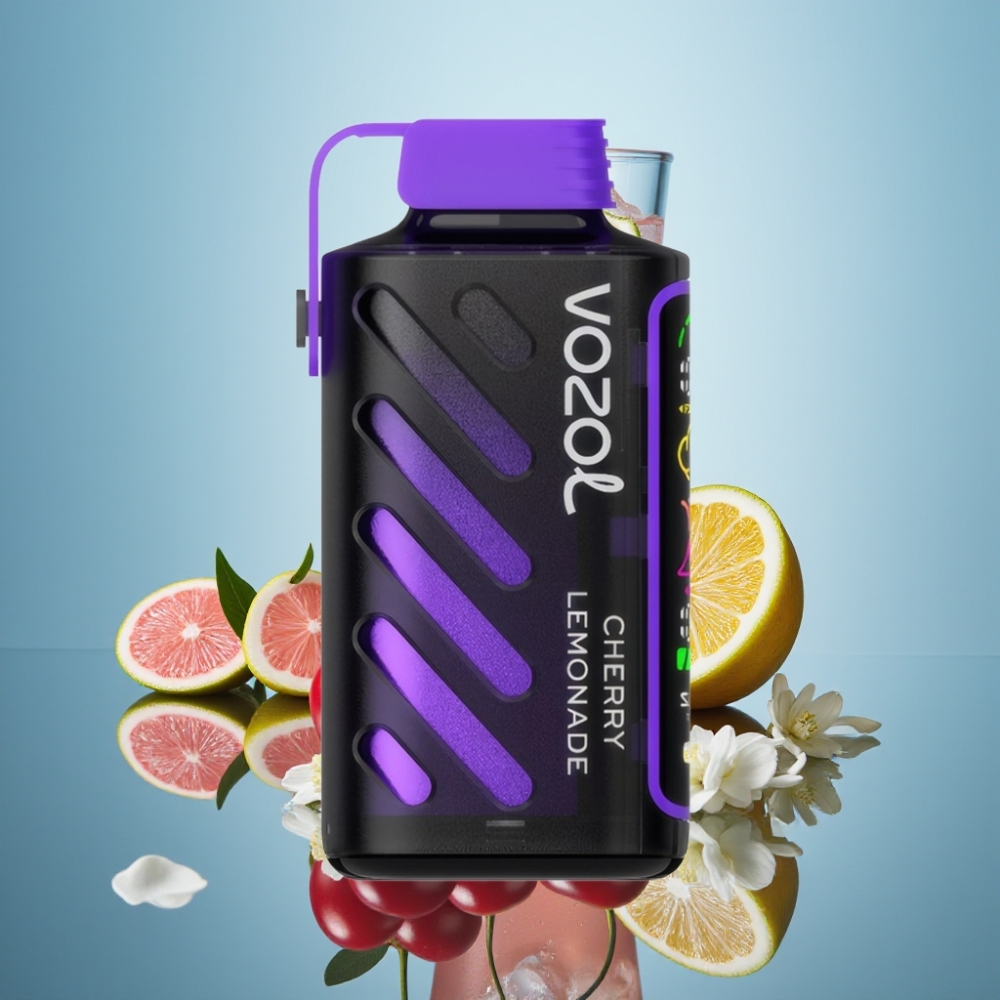 VOZOL Gear Power 20000 Puffs 체리 레모네이드 풀스크린 듀얼 메시 코일