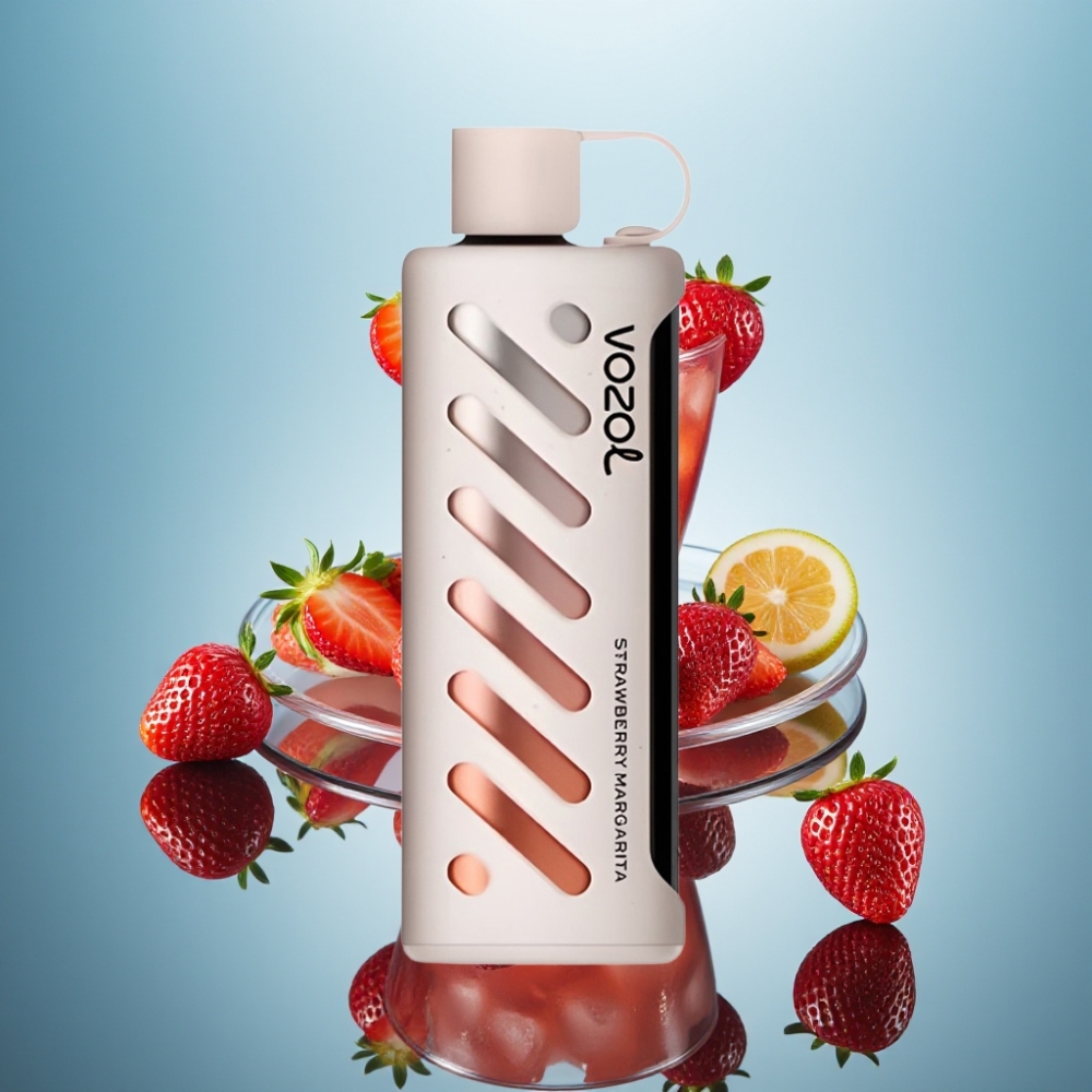 VOZOL Gear Shisha 25000 퍼프 스트로베리 마가리타 디스포저블 베이프 5mg/ml 듀얼 메시