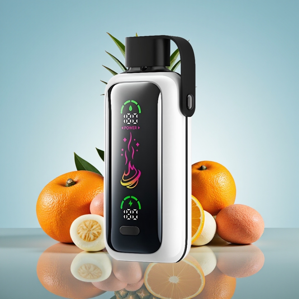 VOZOL Star 20000 Puffs 2.2" HD 미러 스크린 오렌지 파인애플 리치