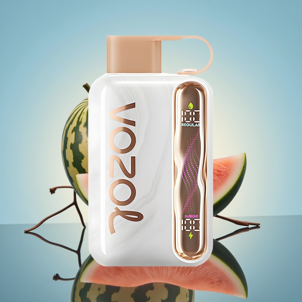 VOZOL STAR 40000 디스포저블 베이프 스트로멜론 피치 (1000mAh, 타입-C)