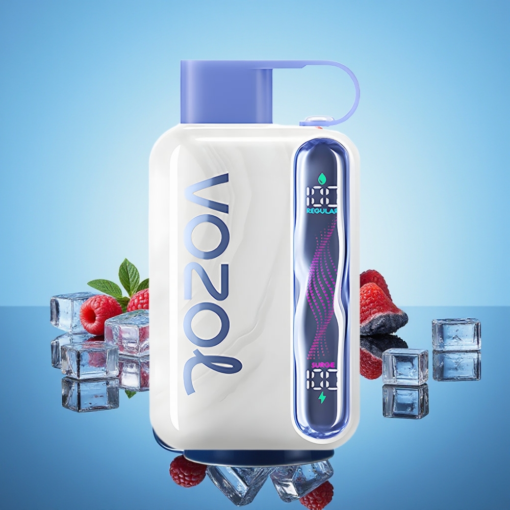 VOZOL STAR 40000 디스포저블 베이프 블루 레즈 아이스 1000mAh 타입-C