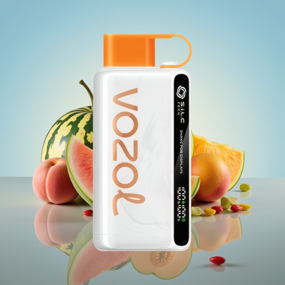 VOZOL STAR 9000/12000 재사용 불가 베이프 복숭아 망고 수박 (S.i.L.C TECH, 650mAh)