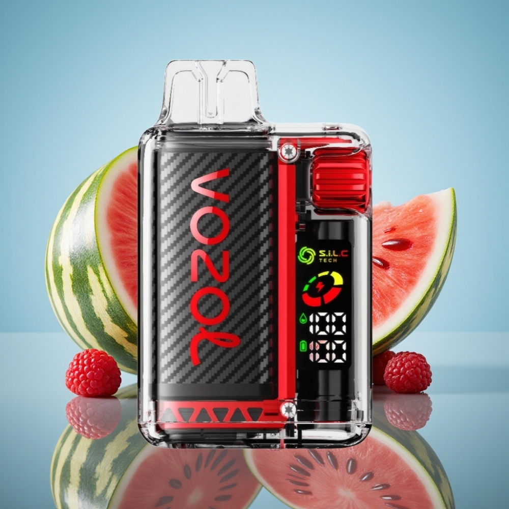 VOZOL Vista 20000 퍼프 재충전형 배터리 650mAh 라즈베리 워터멜론