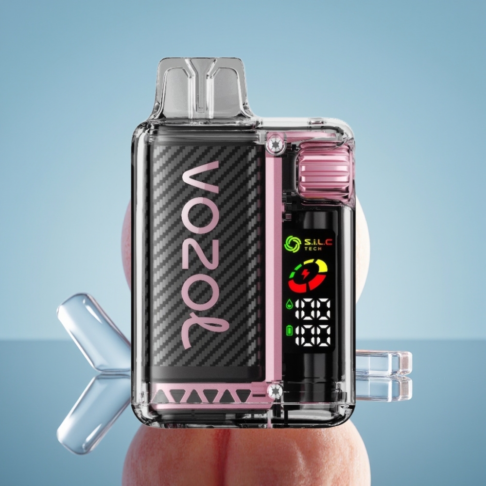 VOZOL Vista 20000 퍼프 재충전형 650mAh 복숭아 아이스 전자담배