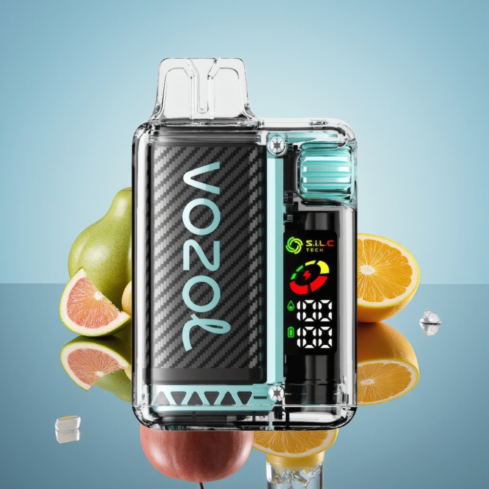 VOZOL Vista 20000 Puffs 리차지배터리 650mAh 2% 니코틴 신애플아이스